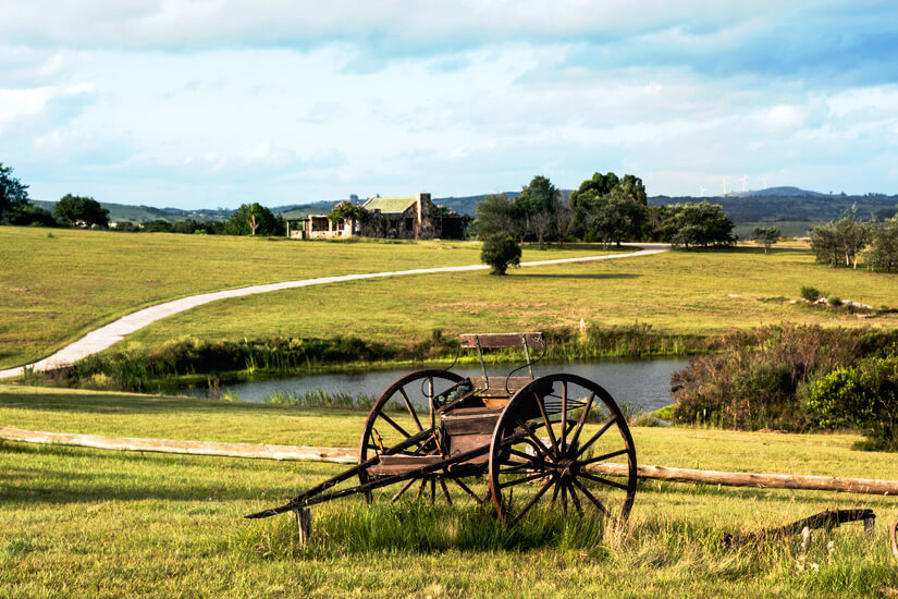 Estancia besuchen auf dem Land in Uruguay